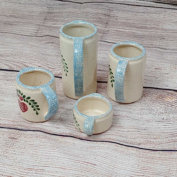 Southern Country Style Ceramic Measuring Cups - Picture 7 of 7
